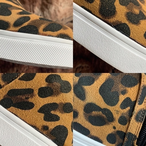 Blondo Georgette Waterproof Leopard Hidden Wedge Sneaker - Picture 8 of 12